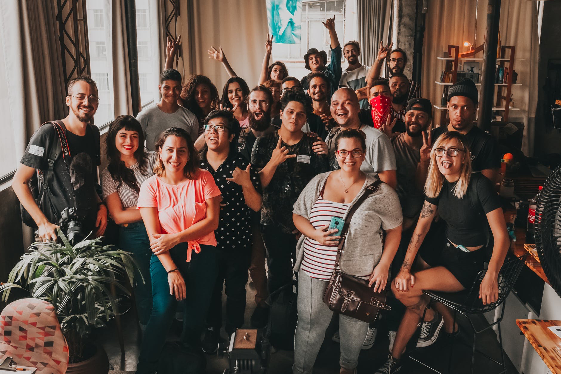 A welcoming community of diverse people 