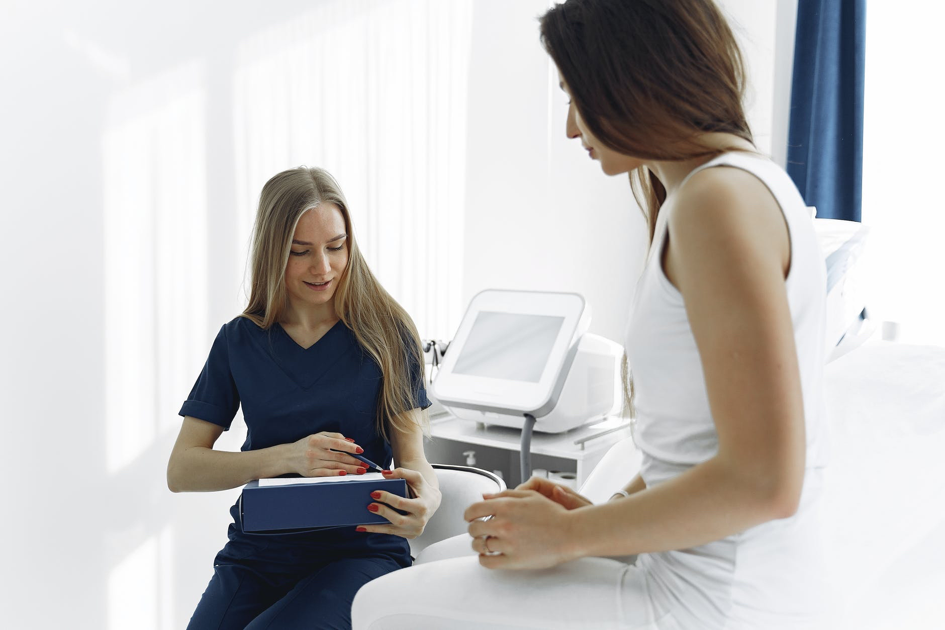 Difficult conversation between patient and healthcare provider