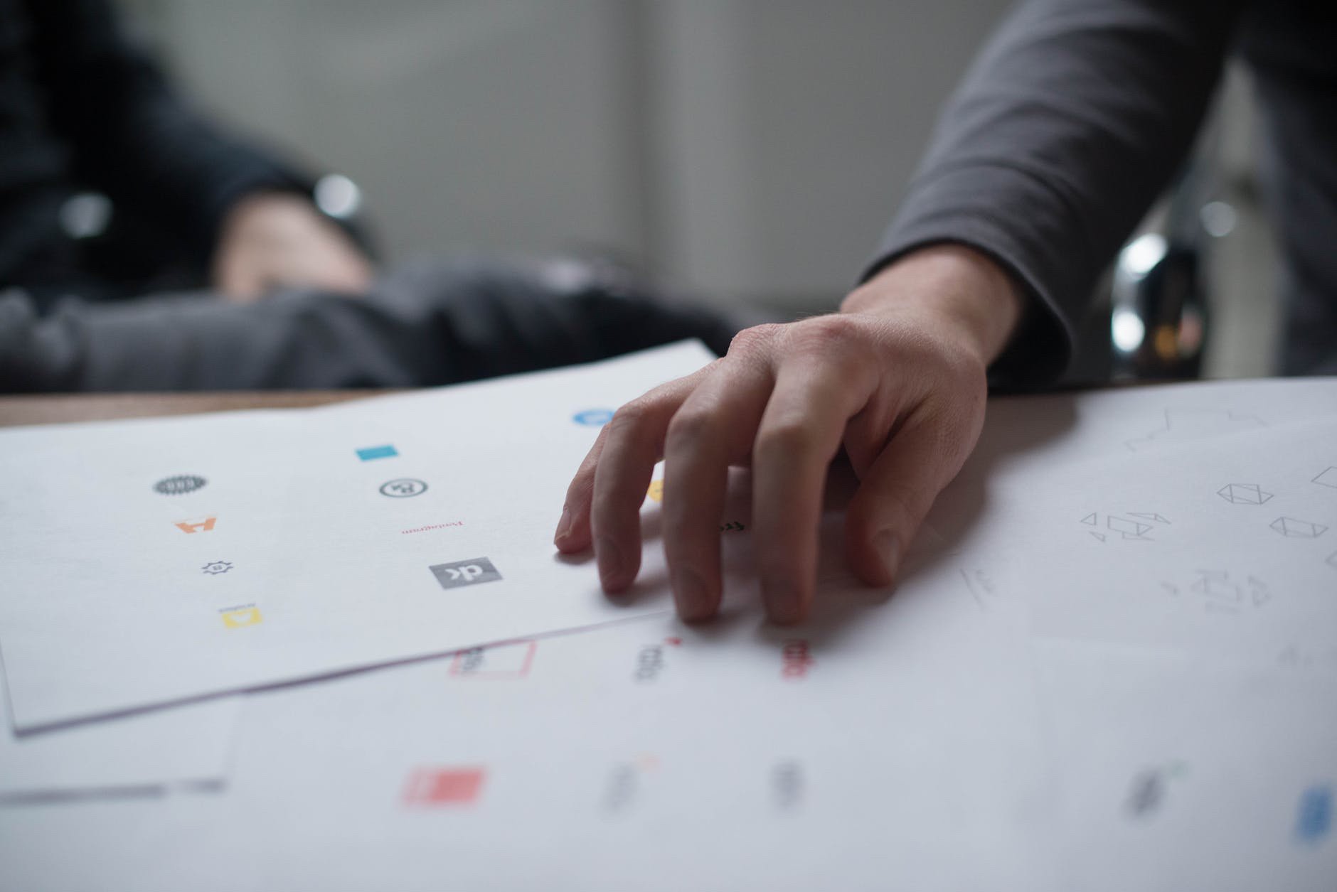 Survey and hand.