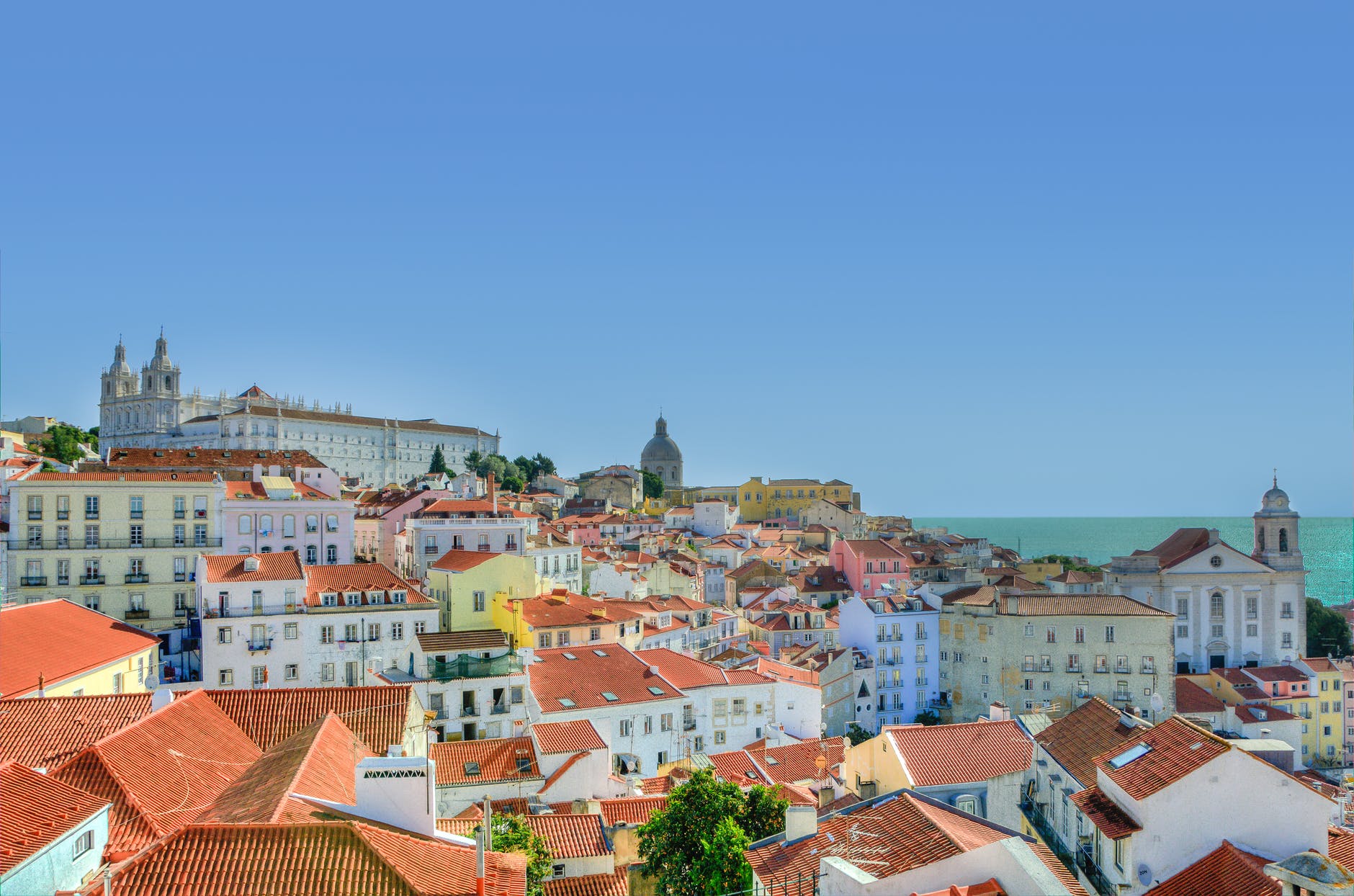 Lisbon near sea