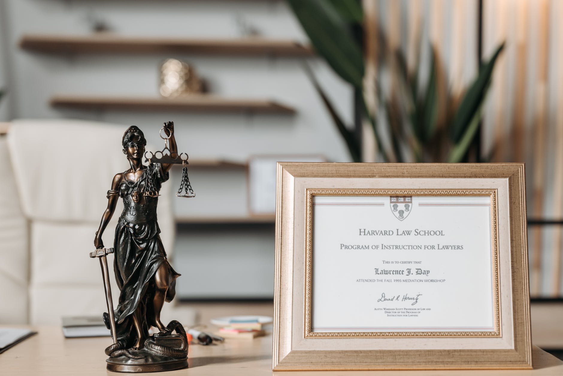 Harvard Law School credential