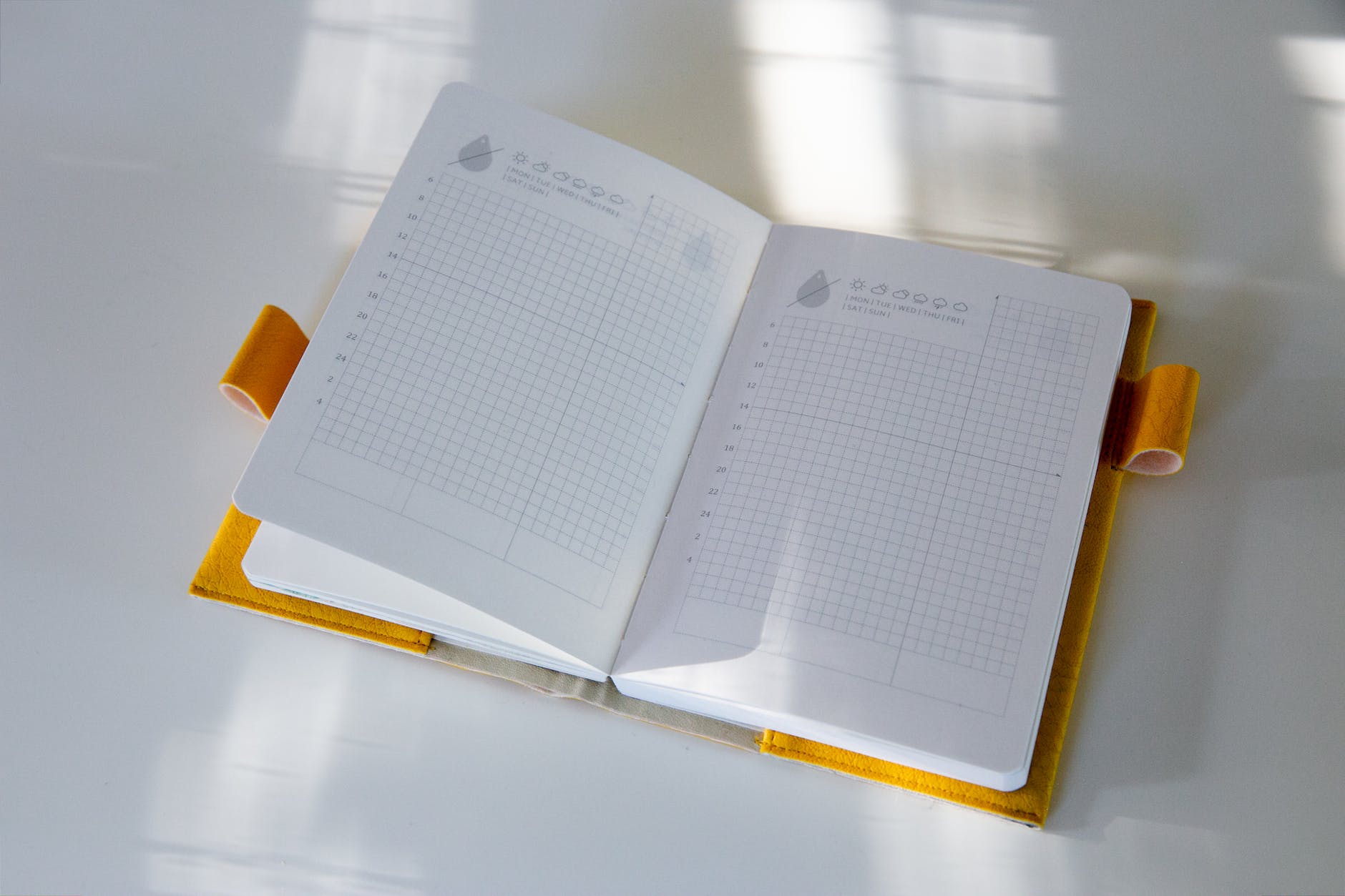 open notebook/planner