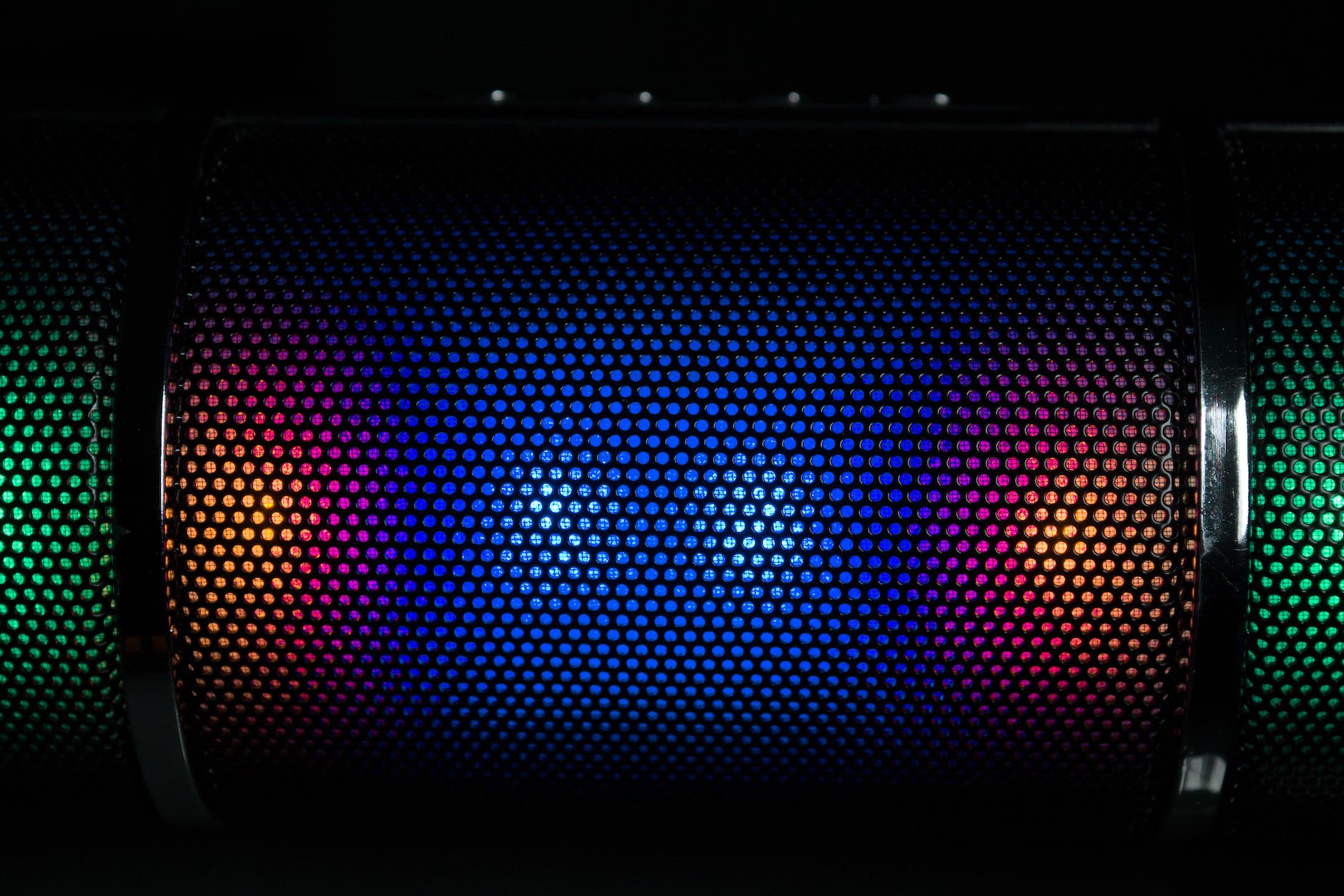 Colorful pattern of lights