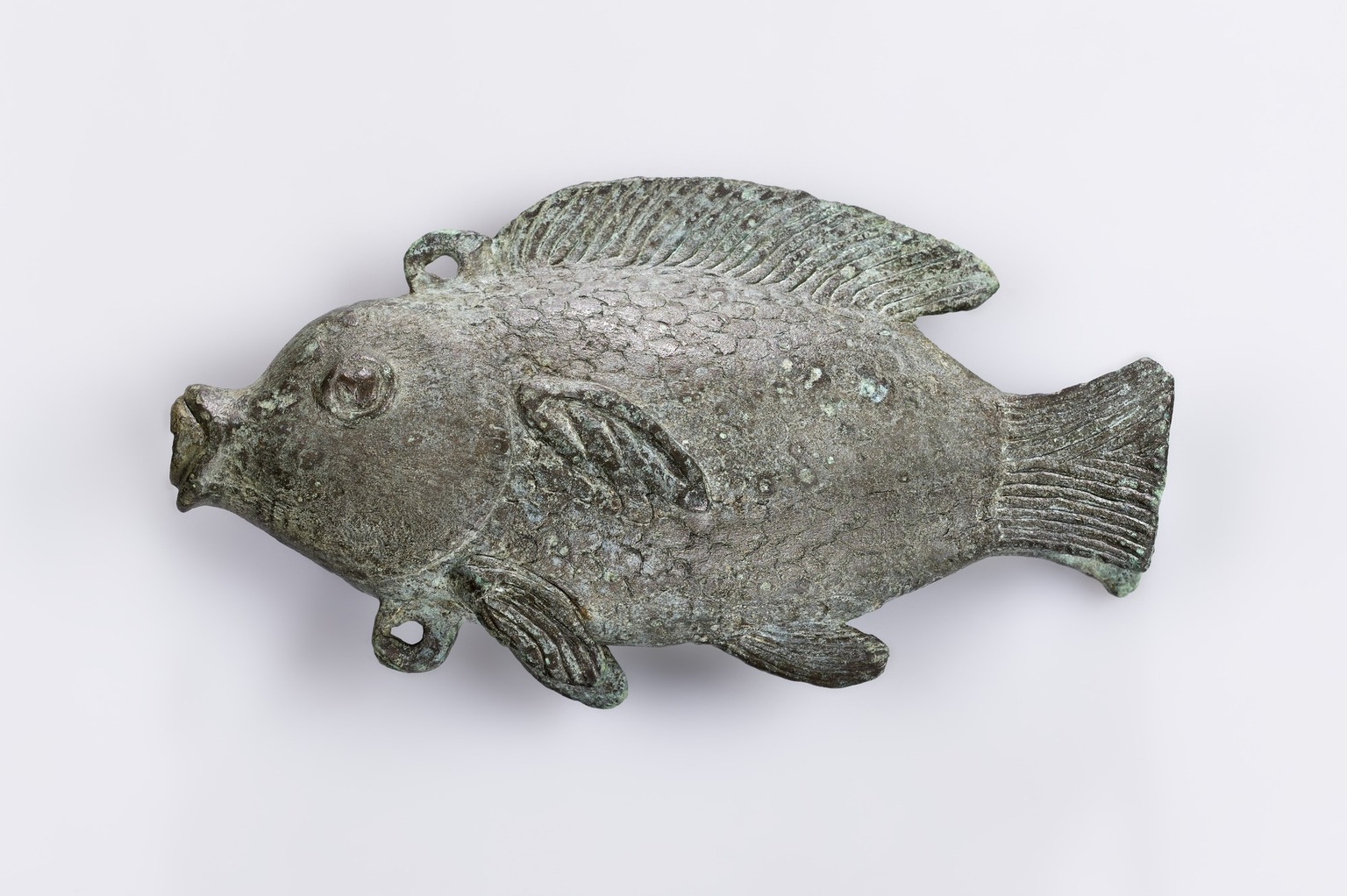 sculpture of tilapia fish