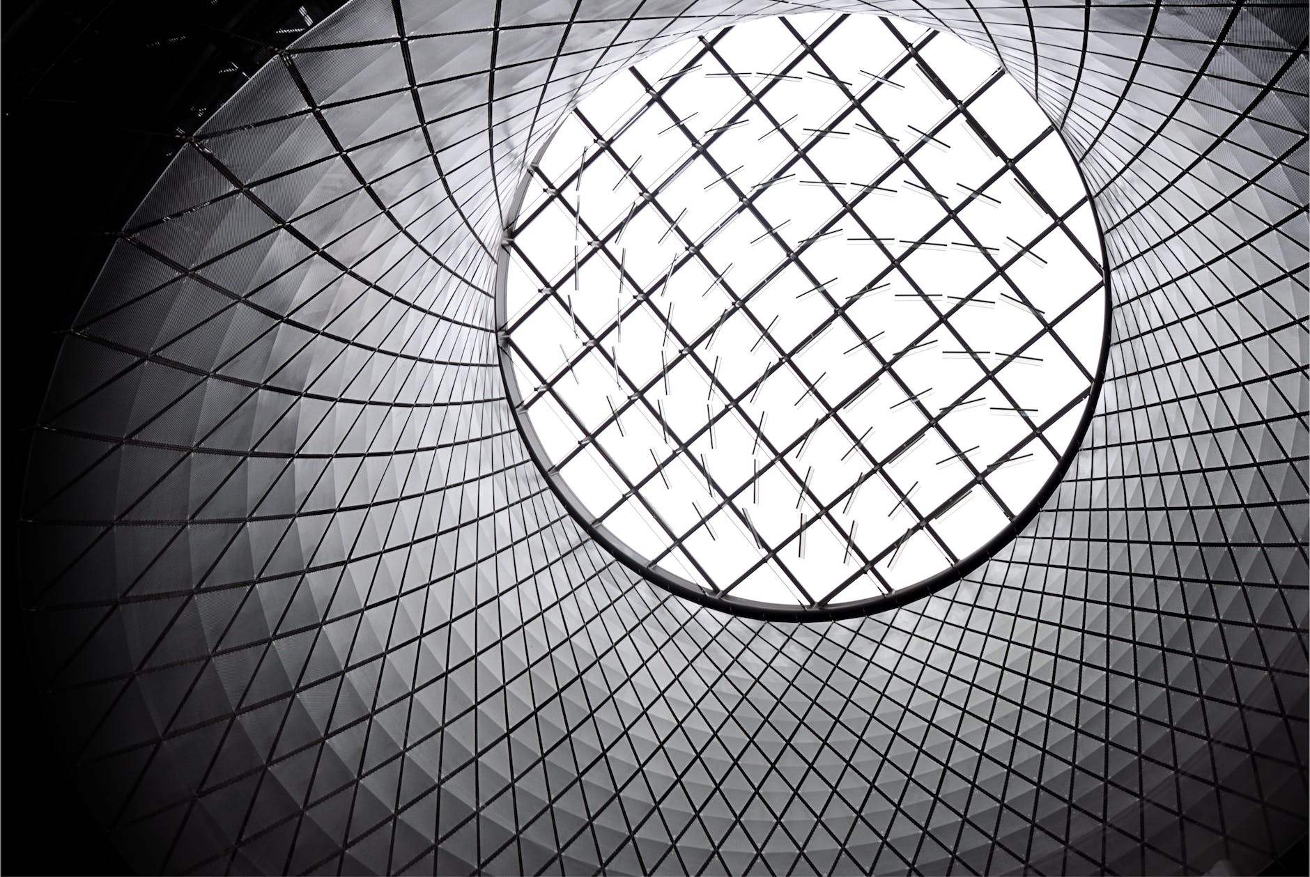 Structure with repetitive components.