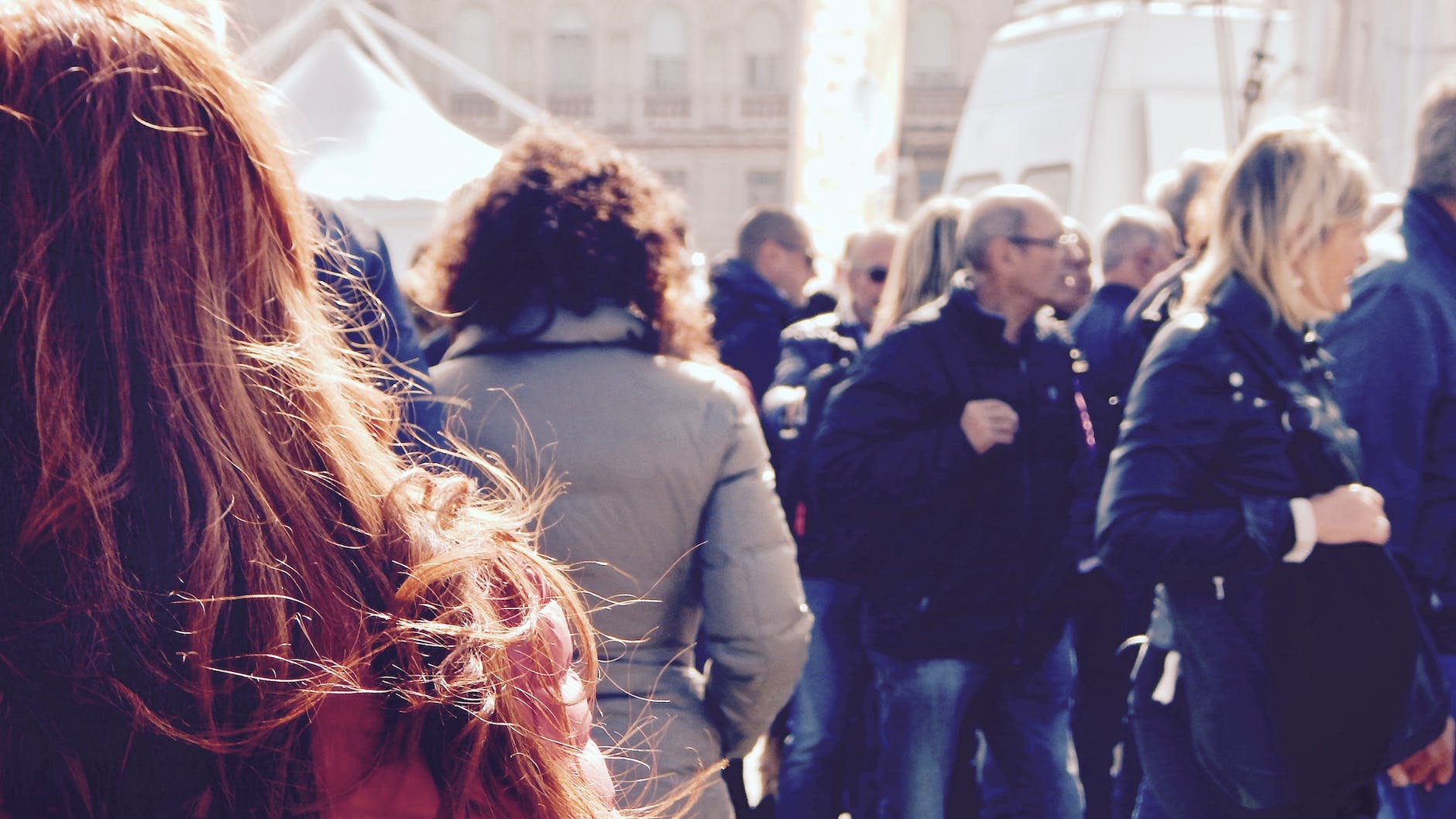 Group of people in the street