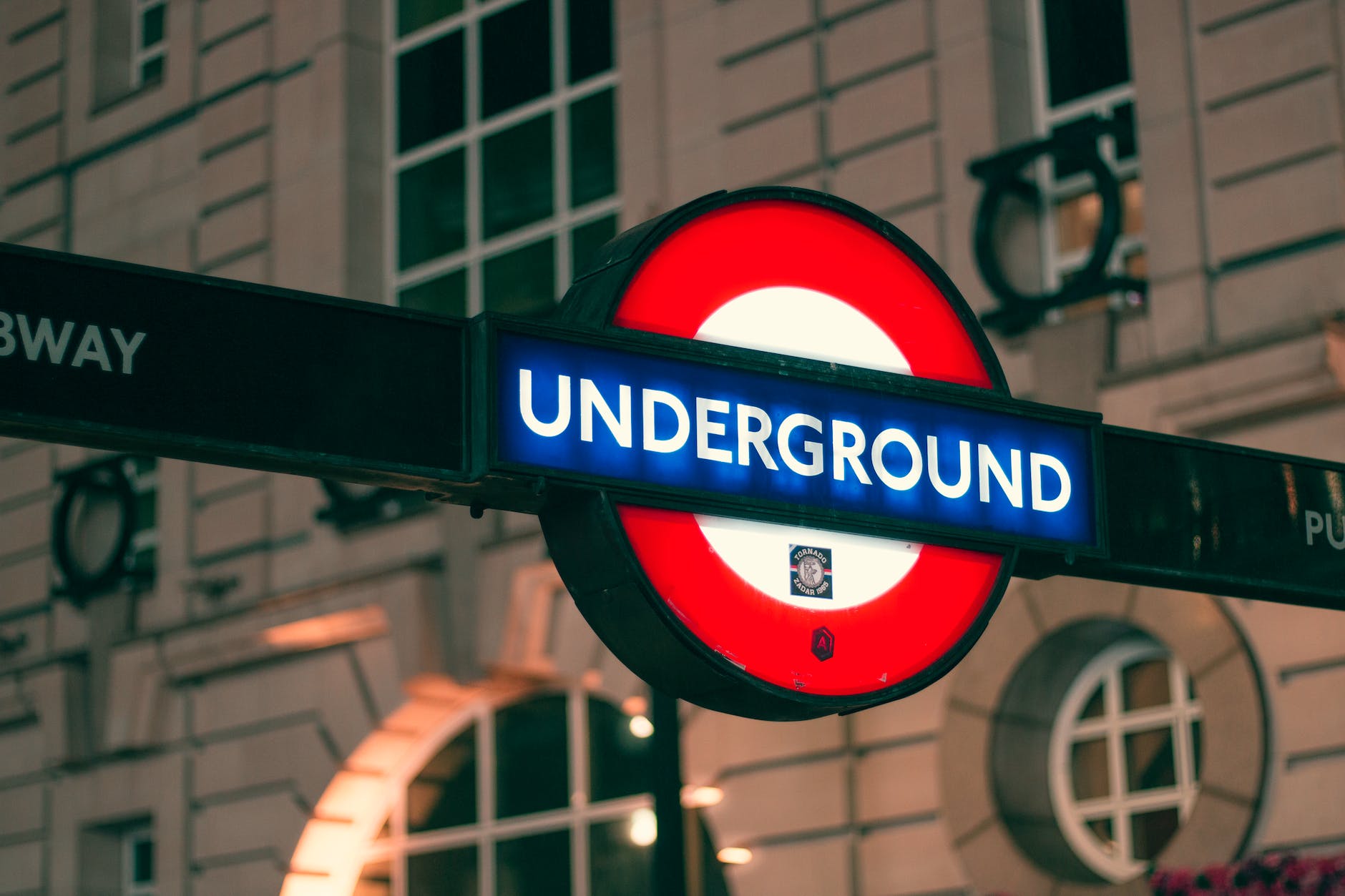 London Underground sign