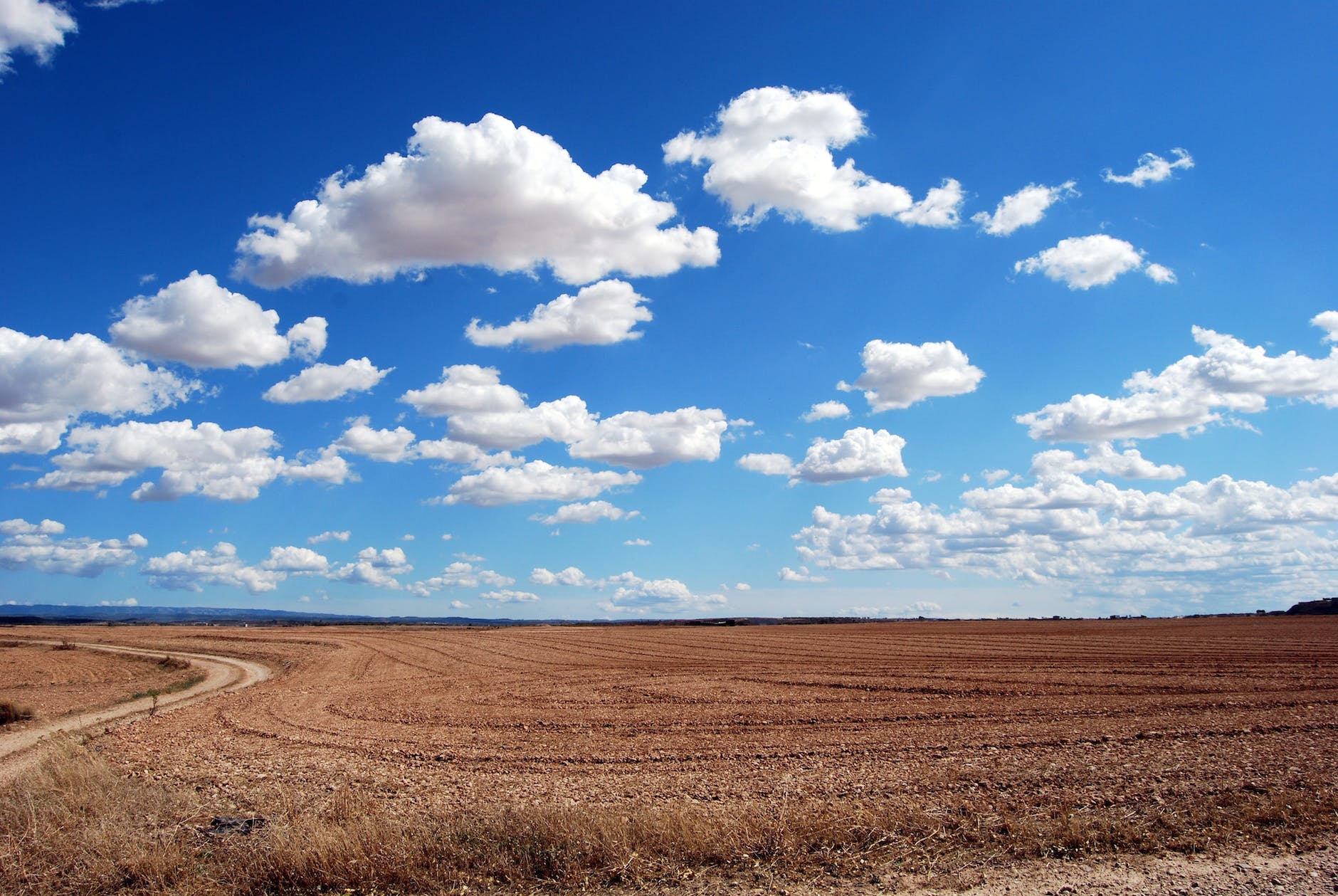 clouds on a sunny day